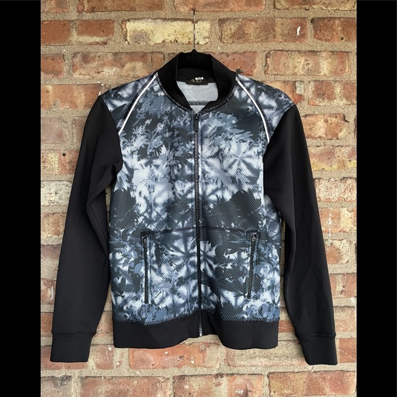 Alala Palm Shadow Mesh Bomber Neoprene Jacket🖤 - Picture 4 of 13